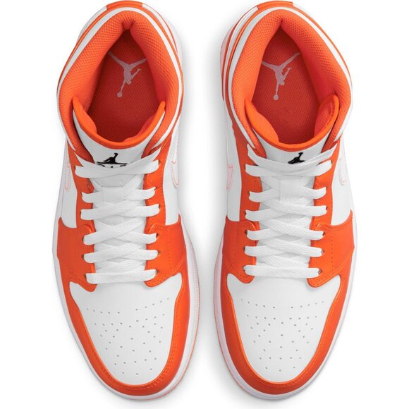 AIR JORDAN 1 MID Men – Electro Orange/Black-white
